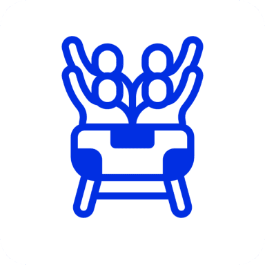 Amusement park ride illustration